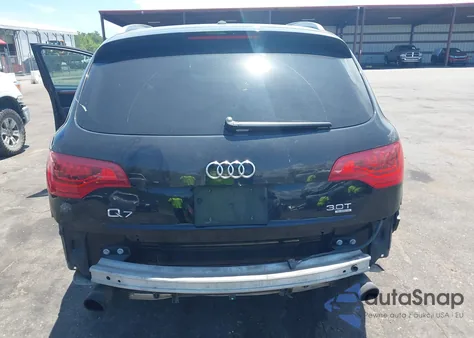 2014 Audi Q7 3.0T S Line Prestige from USA, damaged, VIN WA1DGAFE2ED007838